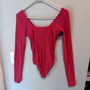 Aerie smootheez red bodysuit